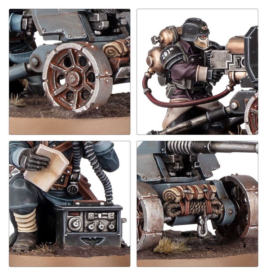 Warhammer 40,000 Astra Militarum Krieg Heavy Weapons Squad