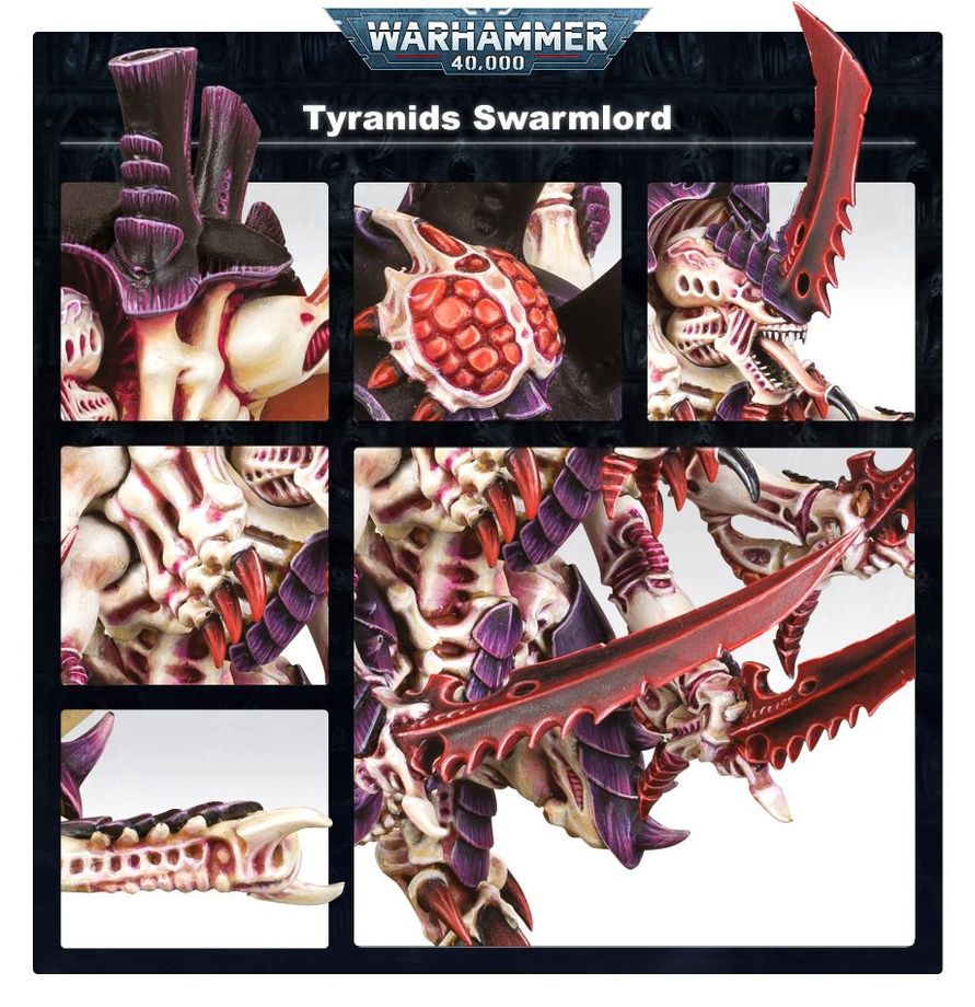 Warhammer 40,000 Tyranids Hive Tyrant/Winged Hive Tyrant/The Swarmlord