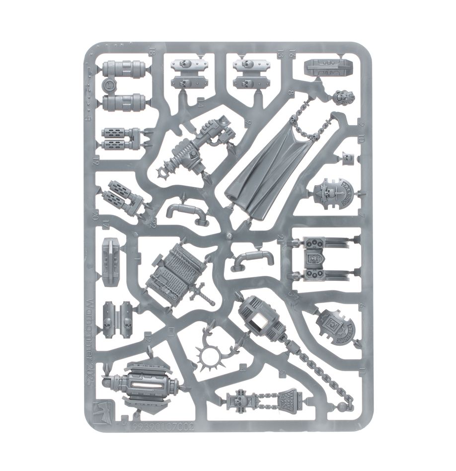 Warhammer 40,000 Grey Knights Grand Master in Nemesis Dreadknight