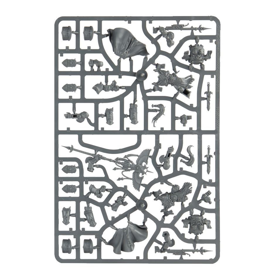 Warhammer 40,000 Adeptus Custodes Vexilus Praetor in Allarus Terminator Armour