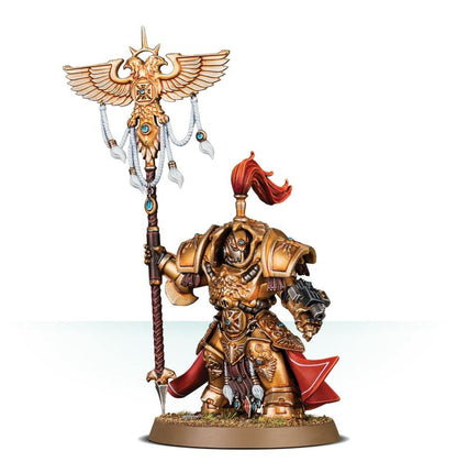 Warhammer 40,000 Adeptus Custodes Vexilus Praetor in Allarus Terminator Armour