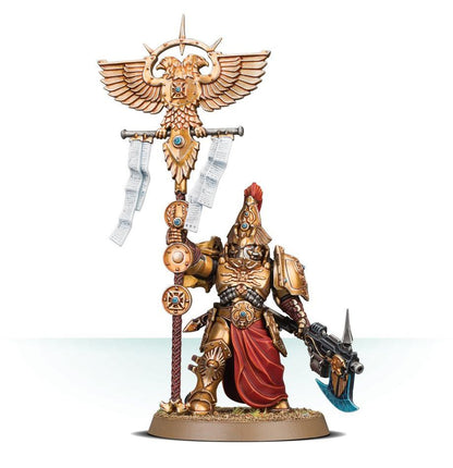Warhammer 40,000 Adeptus Custodes Custodian Wardens Vexilus Praetor
