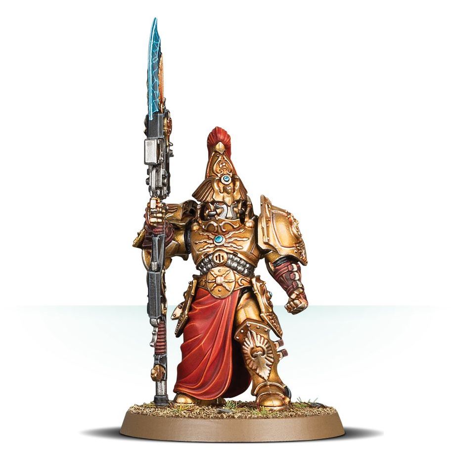 Warhammer 40,000 Adeptus Custodes Custodian Wardens Vexilus Praetor