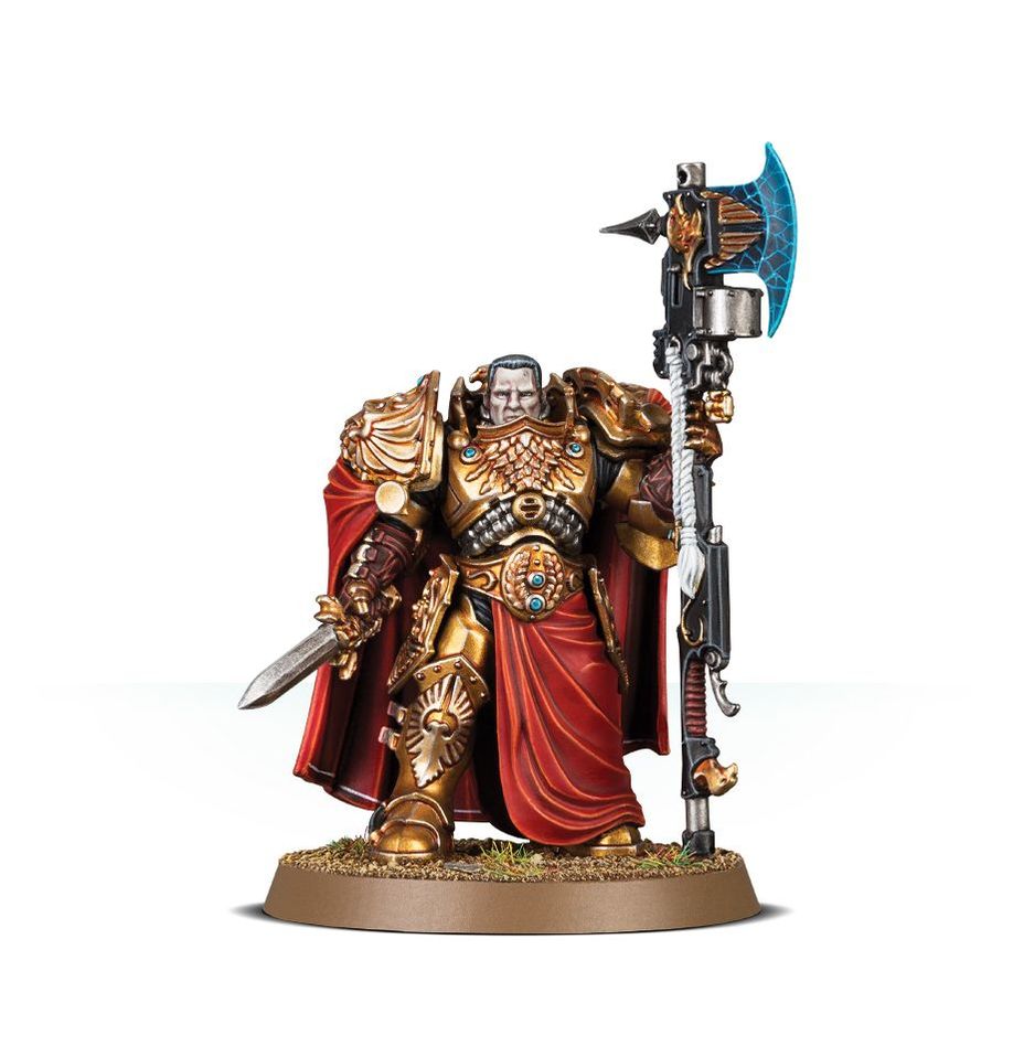 Warhammer 40,000 Adeptus Custodes Custodian Wardens Vexilus Praetor