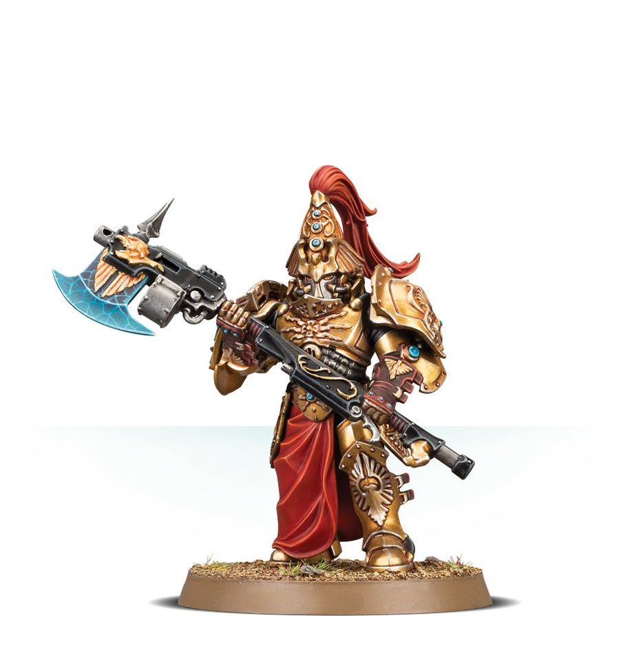 Warhammer 40,000 Adeptus Custodes Custodian Wardens Vexilus Praetor