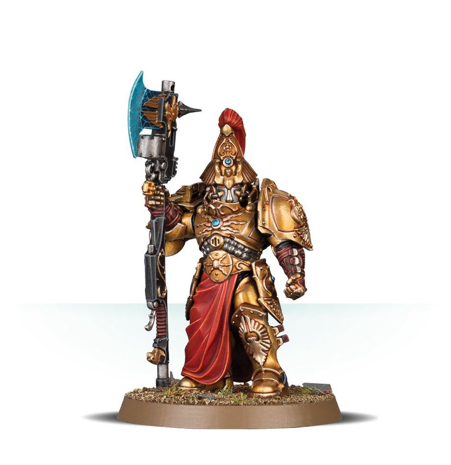 Warhammer 40,000 Adeptus Custodes Custodian Wardens Vexilus Praetor
