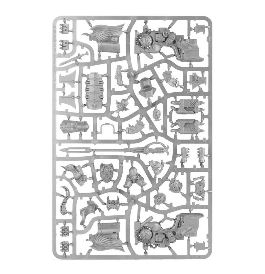 Warhammer 40,000 Adeptus Custodes Shield-Captain on Dawneagle Jetbike