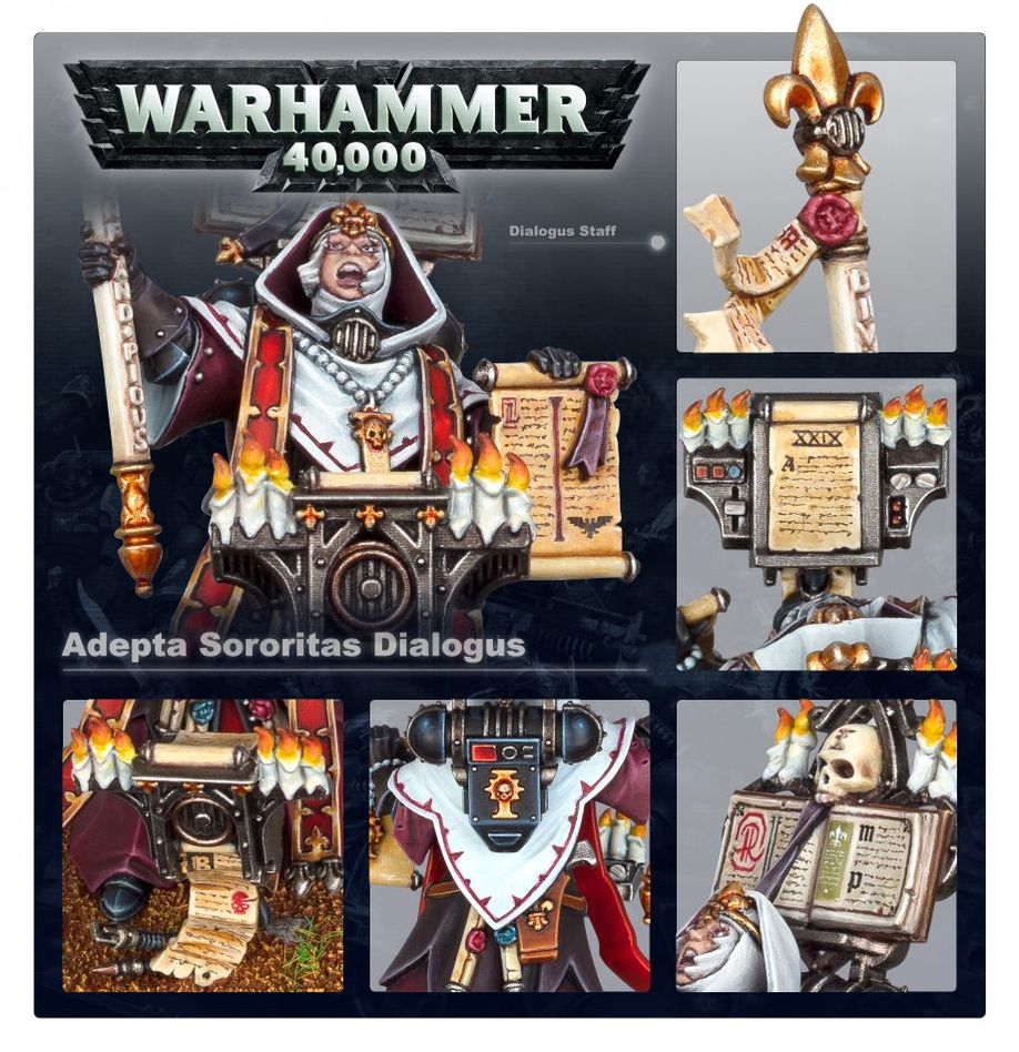 Warhammer 40,000 Adepta Sororitas Dialogus
