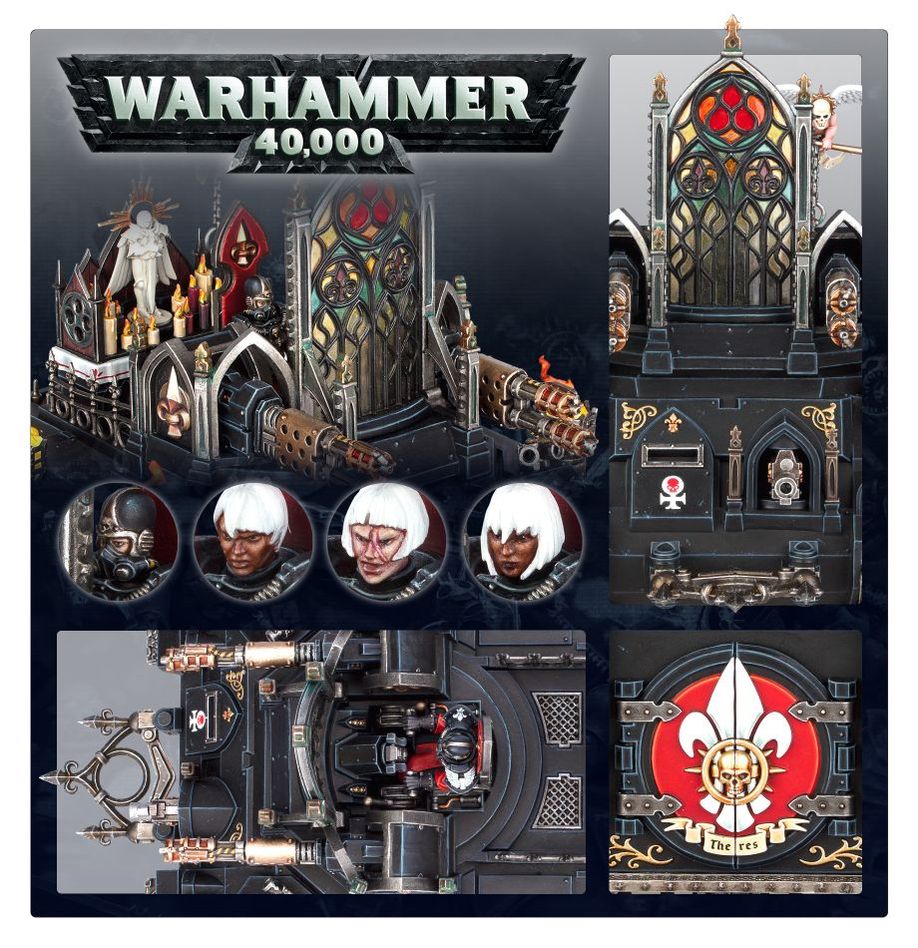 Warhammer 40,000 Adepta Sororitas Immolator
