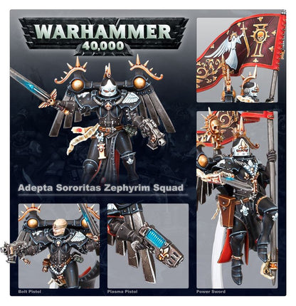 Warhammer 40,000 Adepta Sororitas Seraphim Squad