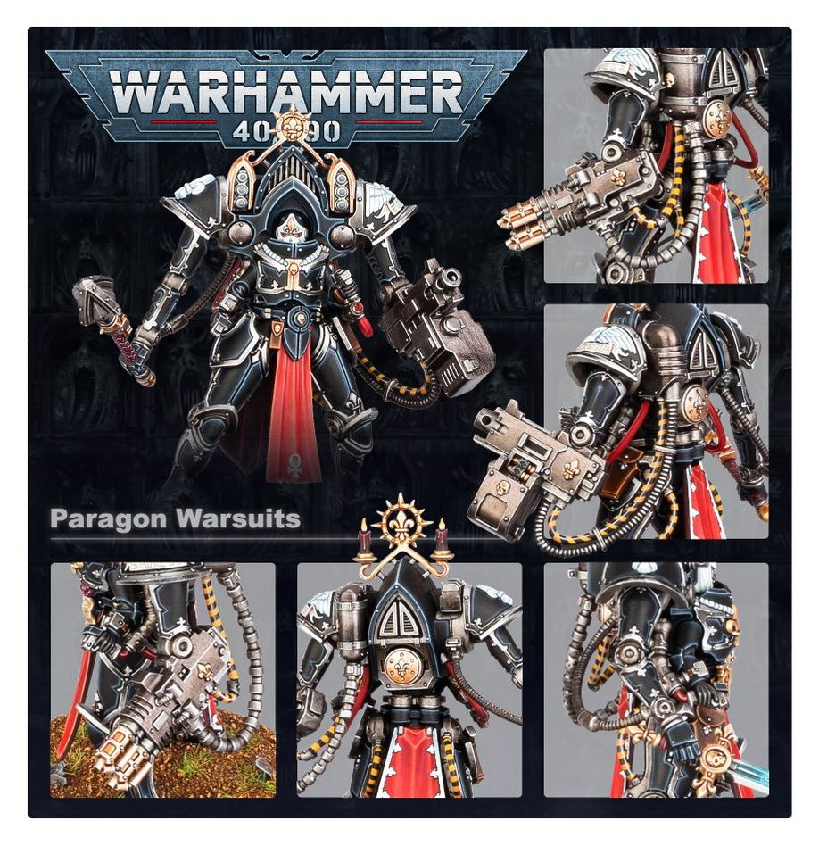 Warhammer 40,000 Adepta Sororitas Paragon Warsuits
