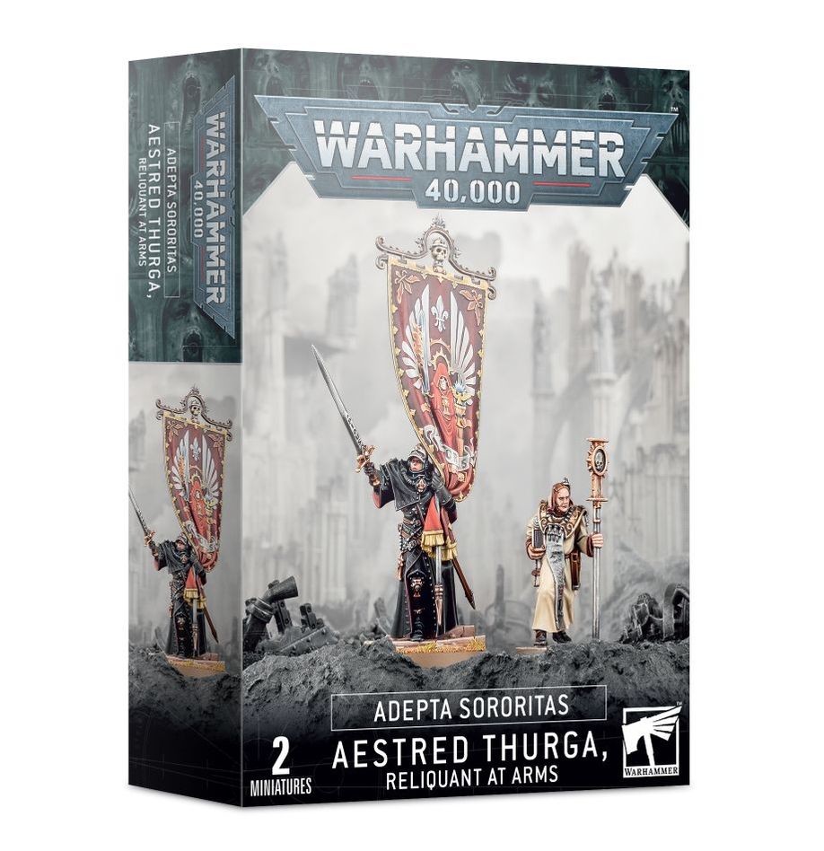 Warhammer 40,000 Adepta Sororitas Aestred Thurga, Reliquant at Arms