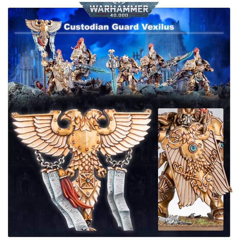Warhammer 40,000 Adeptus Custodes Custodian Guard