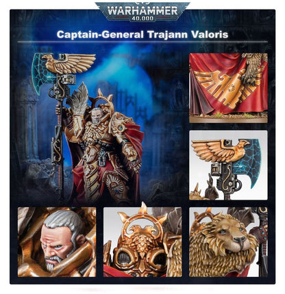 Warhammer 40,000 Adeptus Custodes Captain-General Trajann Valoris