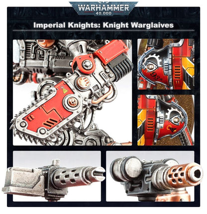 Warhammer 40,000 Imperial Knights Armiger Warglaives