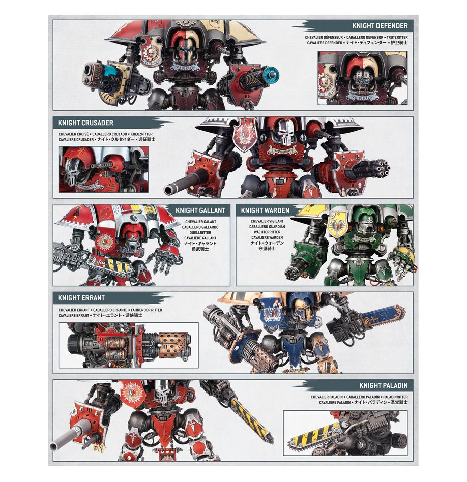 Warhammer 40,000 Imperial Knights Knight Questoris