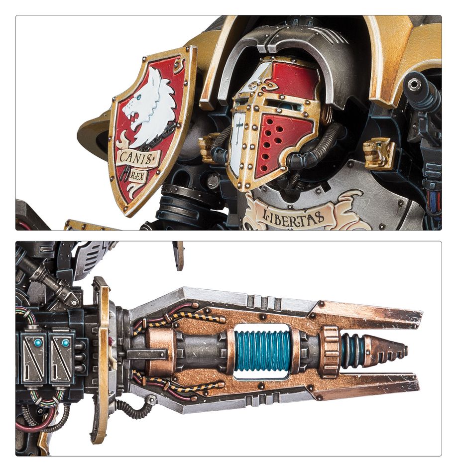 Warhammer 40,000 Imperial Knights Knight Preceptor/Canis Rex