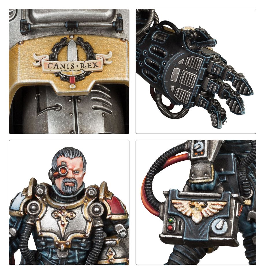 Warhammer 40,000 Imperial Knights Knight Preceptor/Canis Rex