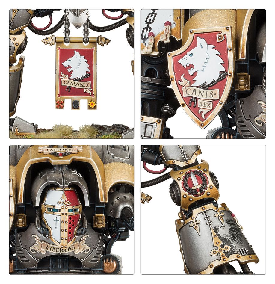 Warhammer 40,000 Imperial Knights Knight Preceptor/Canis Rex
