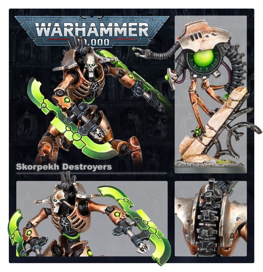 Warhammer 40,000 Necrons Skorpekh Destroyers