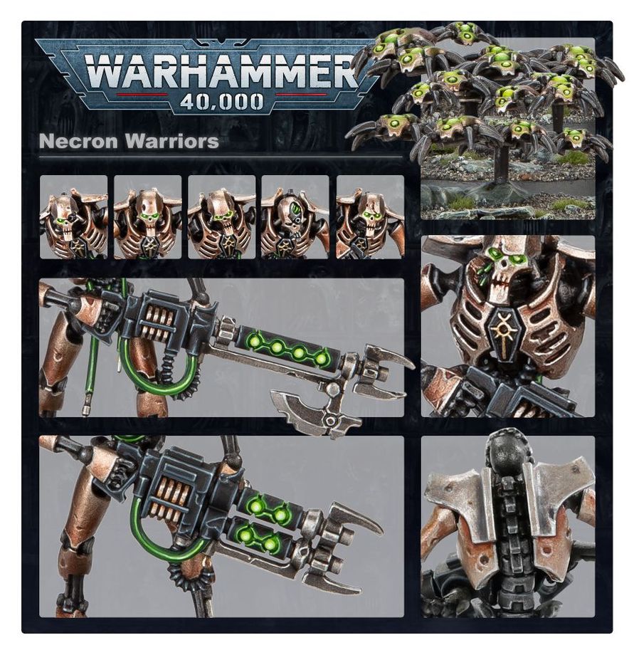 Warhammer 40,000 Necrons Necron Warriors