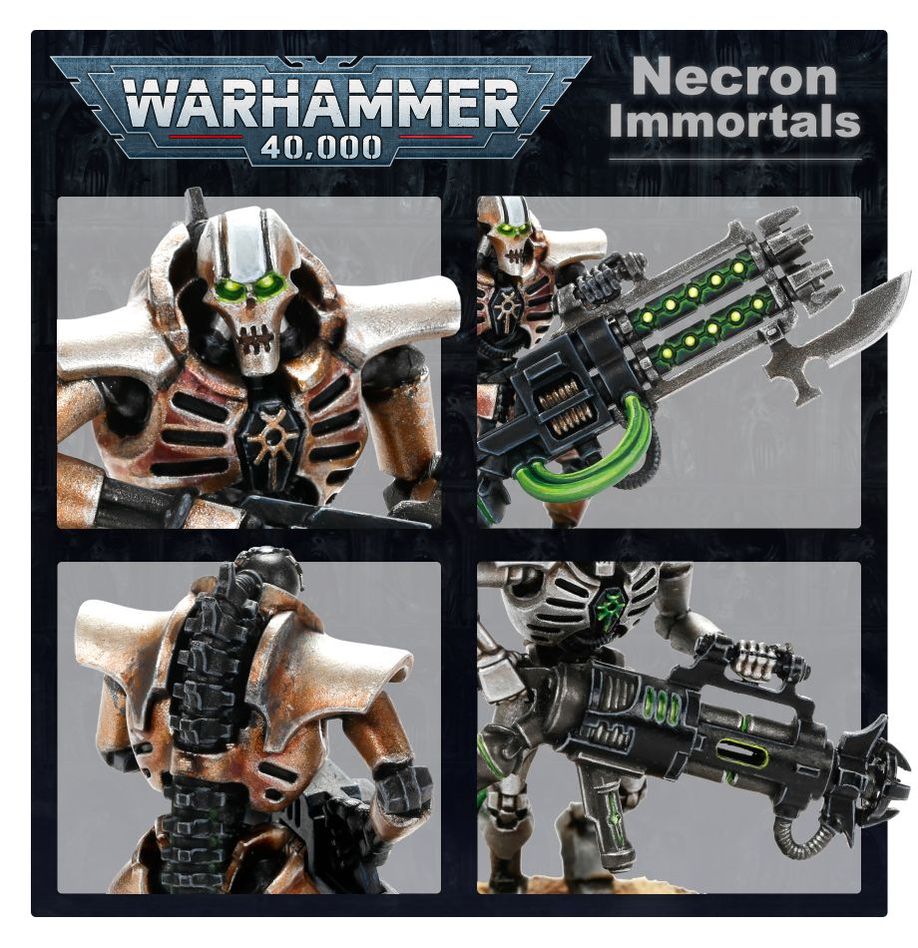 Warhammer 40k Necron Immortals/Deathmarks