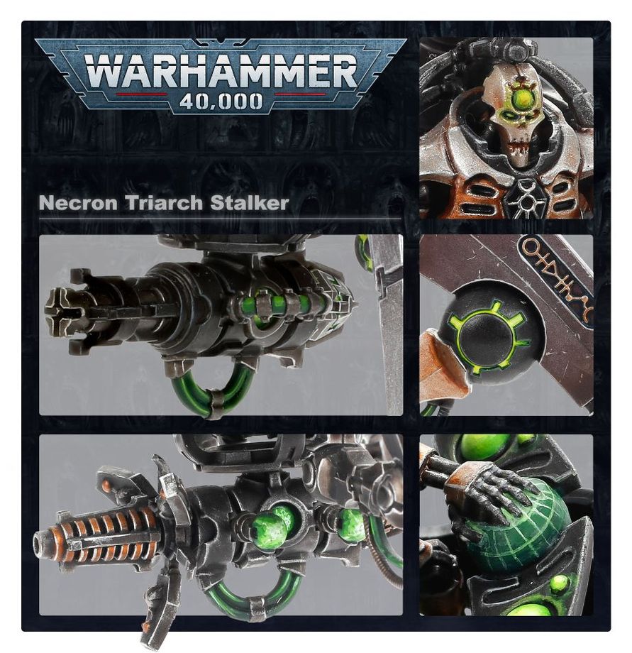 Warhammer 40,000 Necrons Triarch Stalker