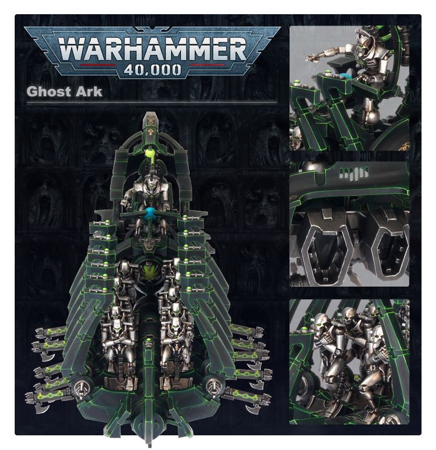 Warhammer 40,000 Necrons Ghost Ark/Doomsday Ark