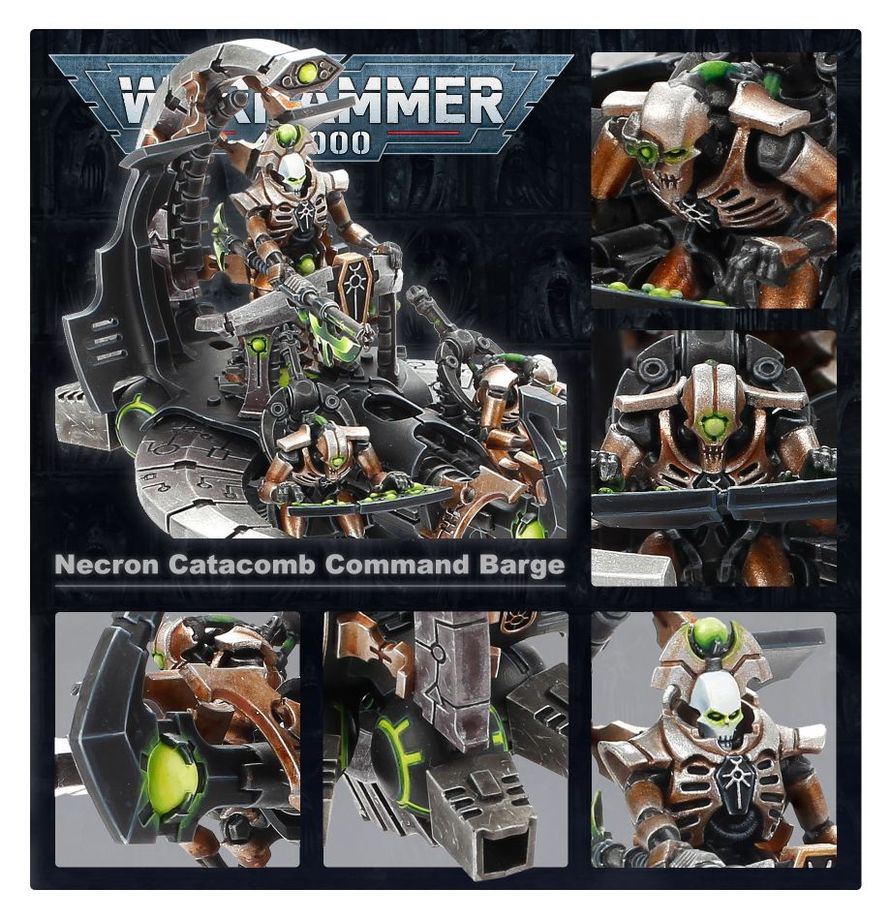 Warhammer 40,000 Necrons Catacomb Command Barge/Annihilation Barge