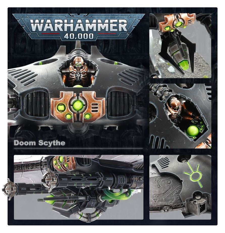 Warhammer 40,000 Necrons Night Scythe/Doom Scythe