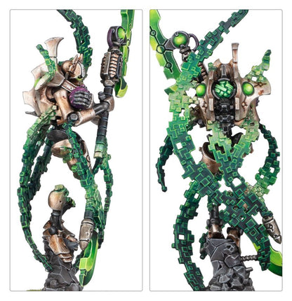 Warhammer 40,000 Necrons Overlord with Translocation Shroud