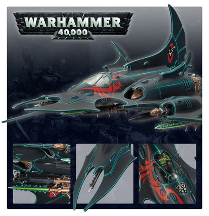 Warhammer 40,000 Drukhari Razorwing Jetfighter