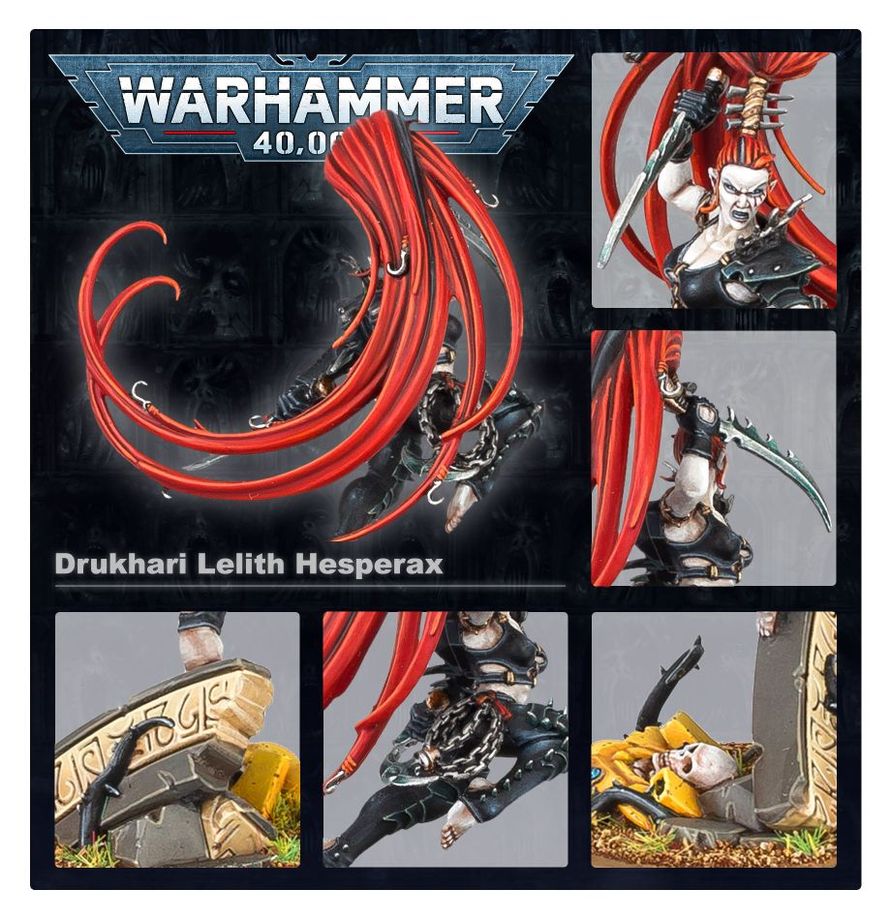 Warhammer 40,000 Drukhari Lelith Hesperax