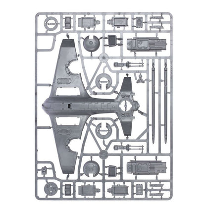Warhammer 40,000 T'au Empire AX39 Sun Shark Bomber/AX3 Razorshark Strike Fighter