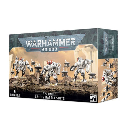 Warhammer 40,000 T'au Empire XV8 Crisis Battlesuit Team