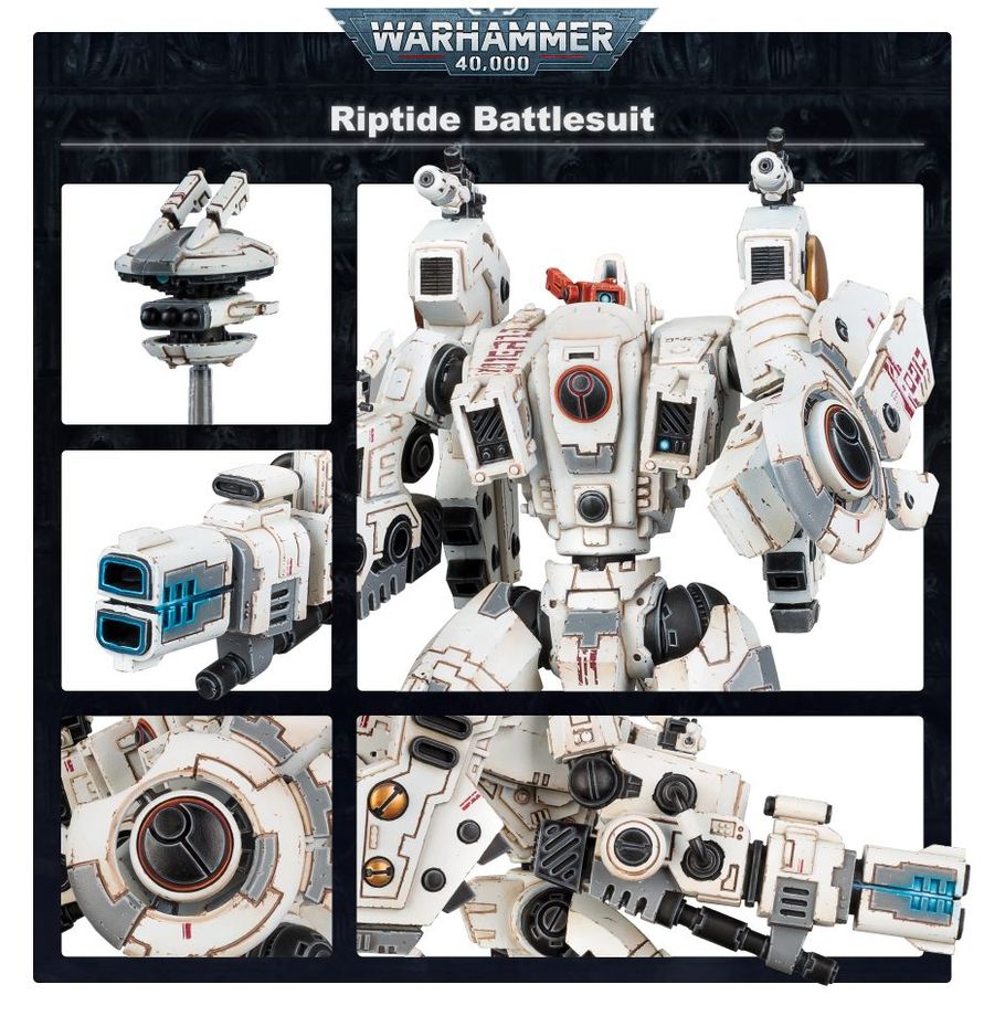 Warhammer 40,000 T'au Empire XV104 Riptide Battlesuit