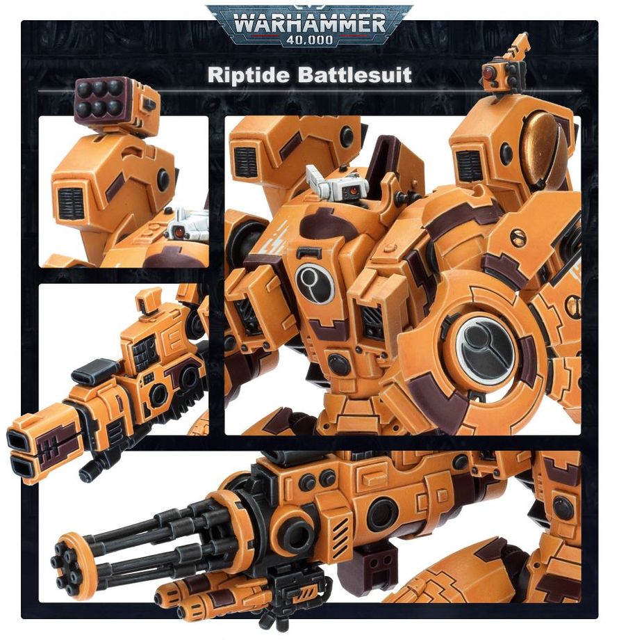 Warhammer 40,000 T'au Empire XV104 Riptide Battlesuit
