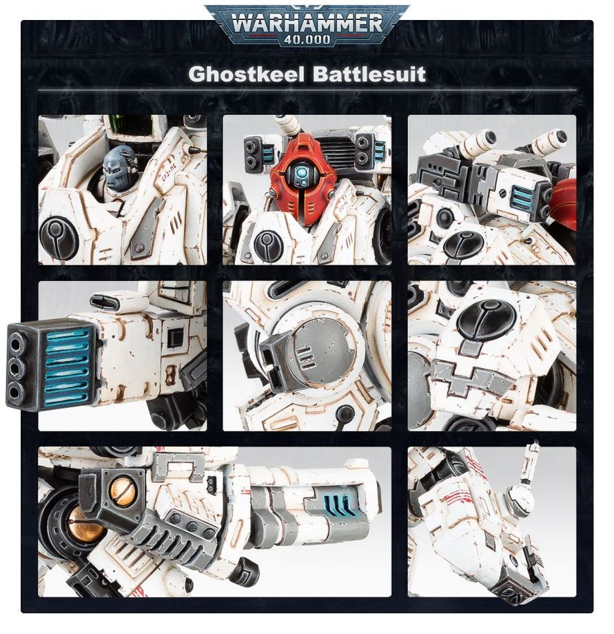 Warhammer 40,000 T'au Empire XV95 Ghostkeel Battlesuit