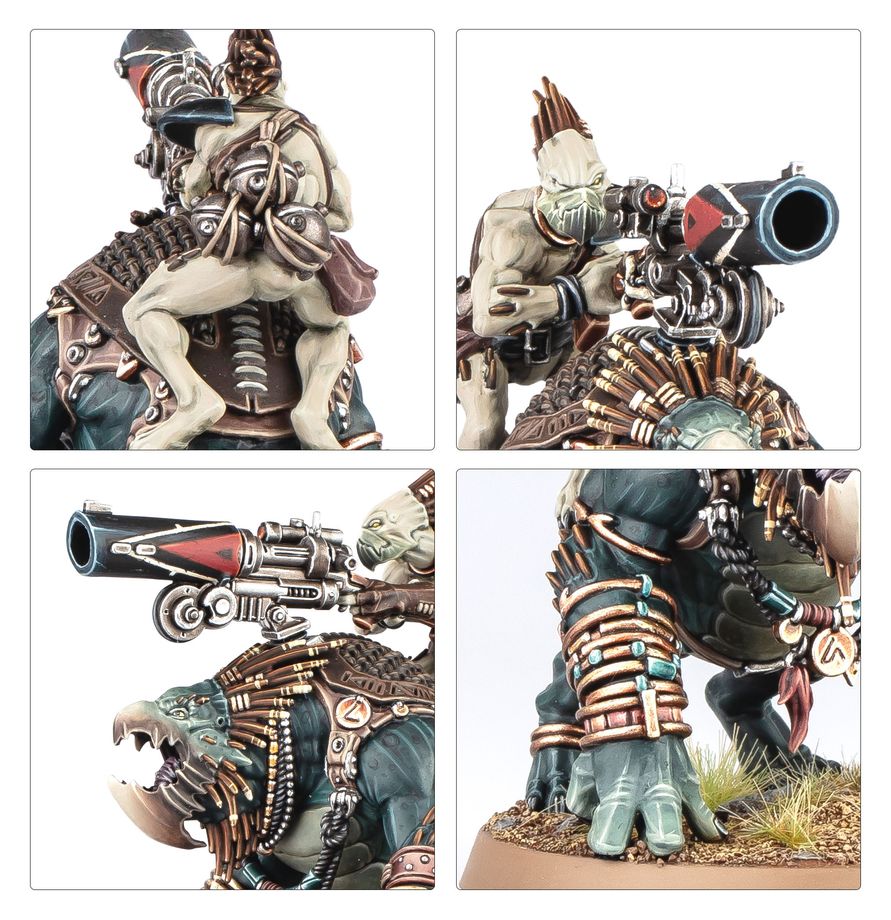 Warhammer 40,000 T'au Empire Krootox Rider