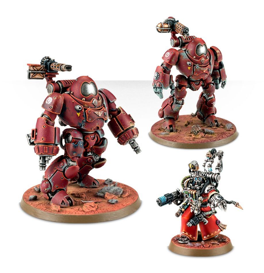Warhammer 40,000 Adeptus Mechanicus Kastelan Robots