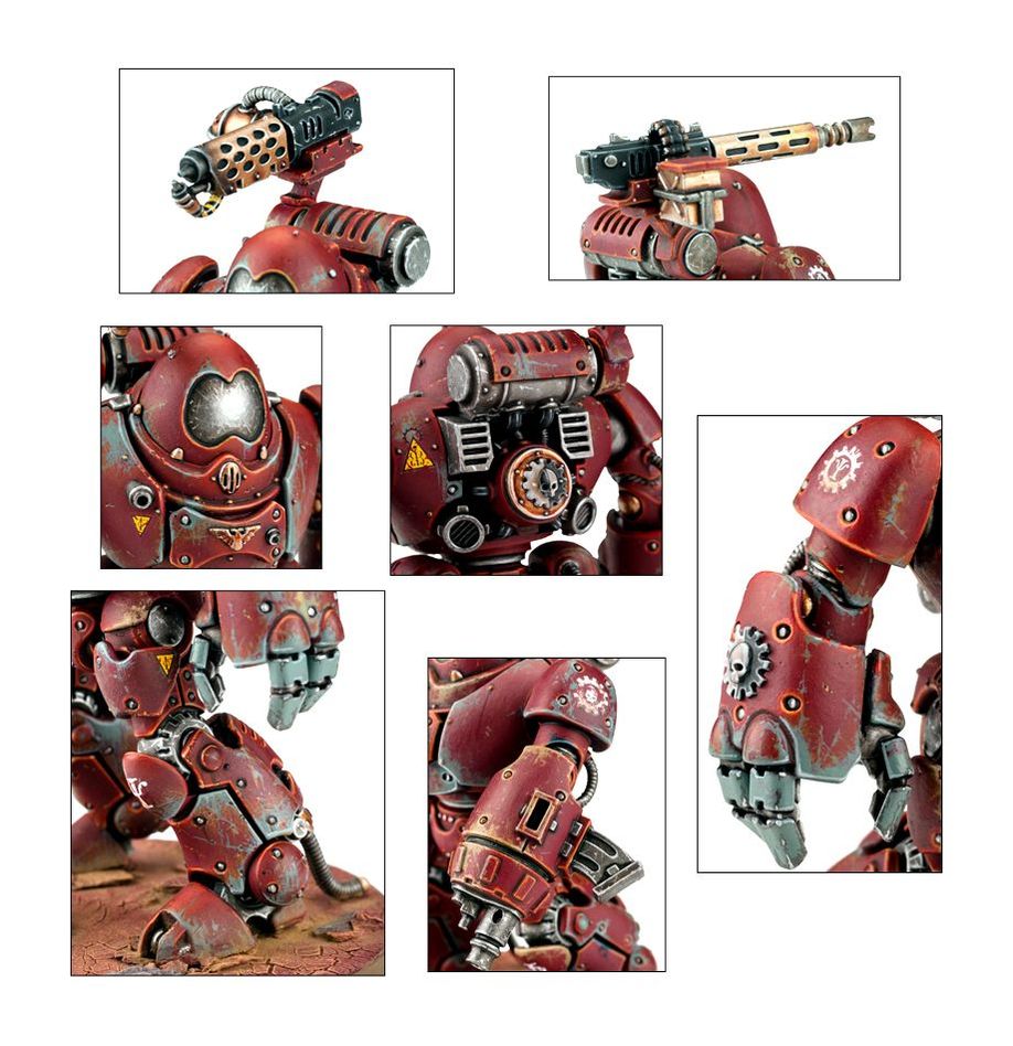 Warhammer 40,000 Adeptus Mechanicus Kastelan Robots