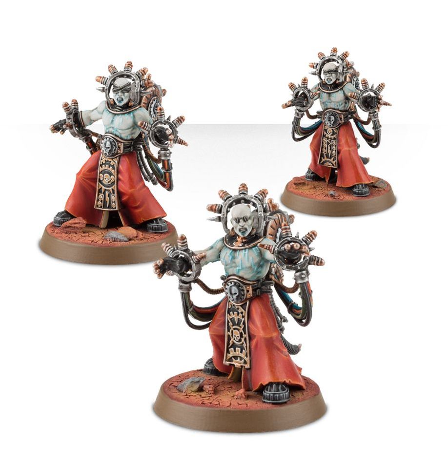 Warhammer 40,000 Adeptus Mechanicus Corpuscarii Electro-Priests