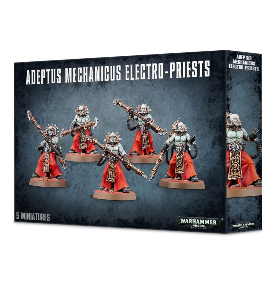 Warhammer 40,000 Adeptus Mechanicus Corpuscarii Electro-Priests