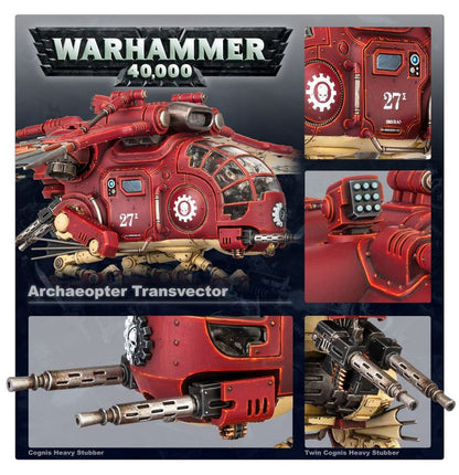 Warhammer 40,000 Adeptus Mechanicus Archaeopter Transvector