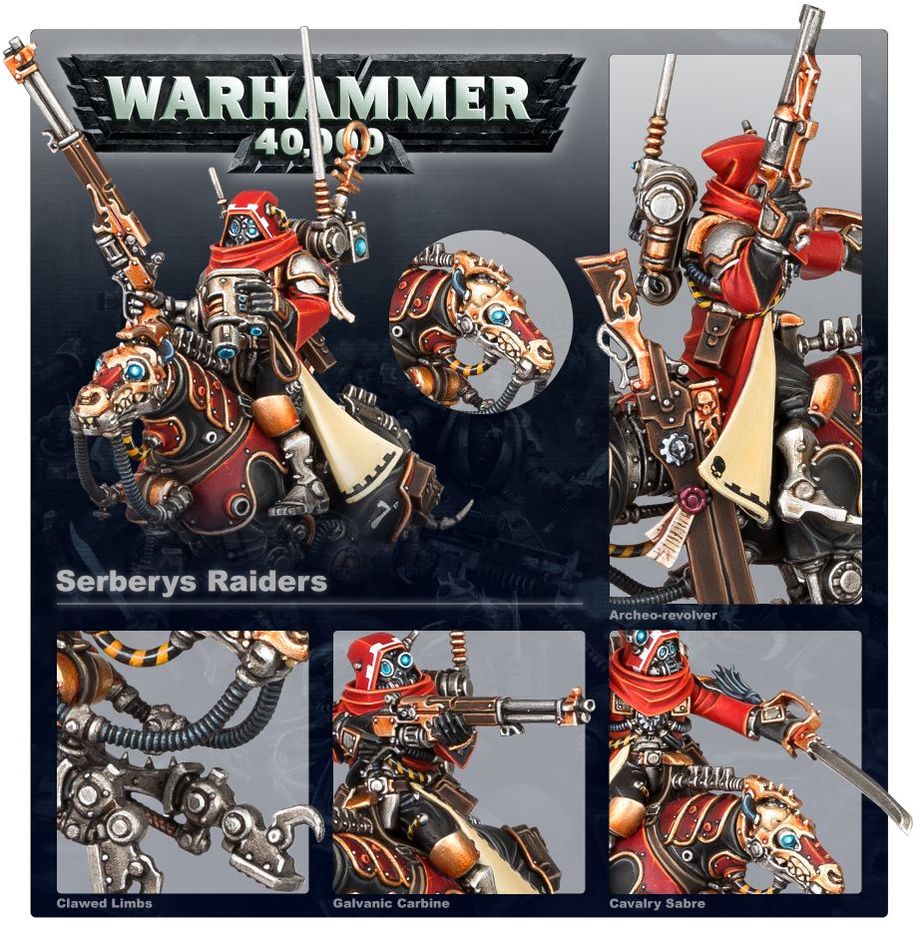 Warhammer 40,000 Adeptus Mechanicus Serberys Raiders