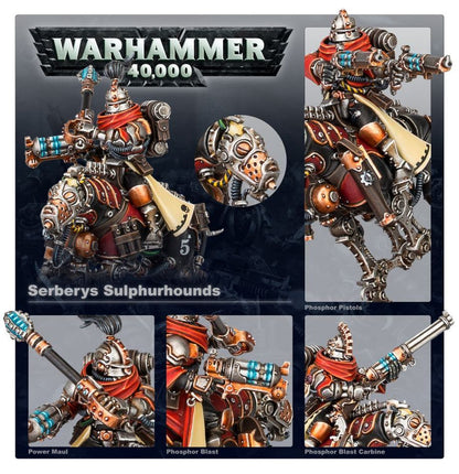 Warhammer 40,000 Adeptus Mechanicus Serberys Sulphurhounds