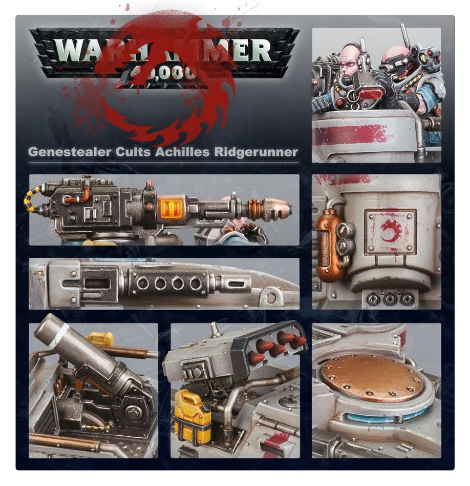 Warhammer 40,000 Genestealer Cults Achilles Ridgerunner