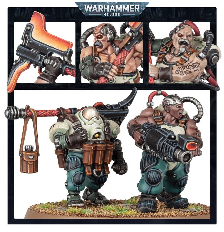Warhammer 40,000 Leagues of Votann Cthonian Beserks