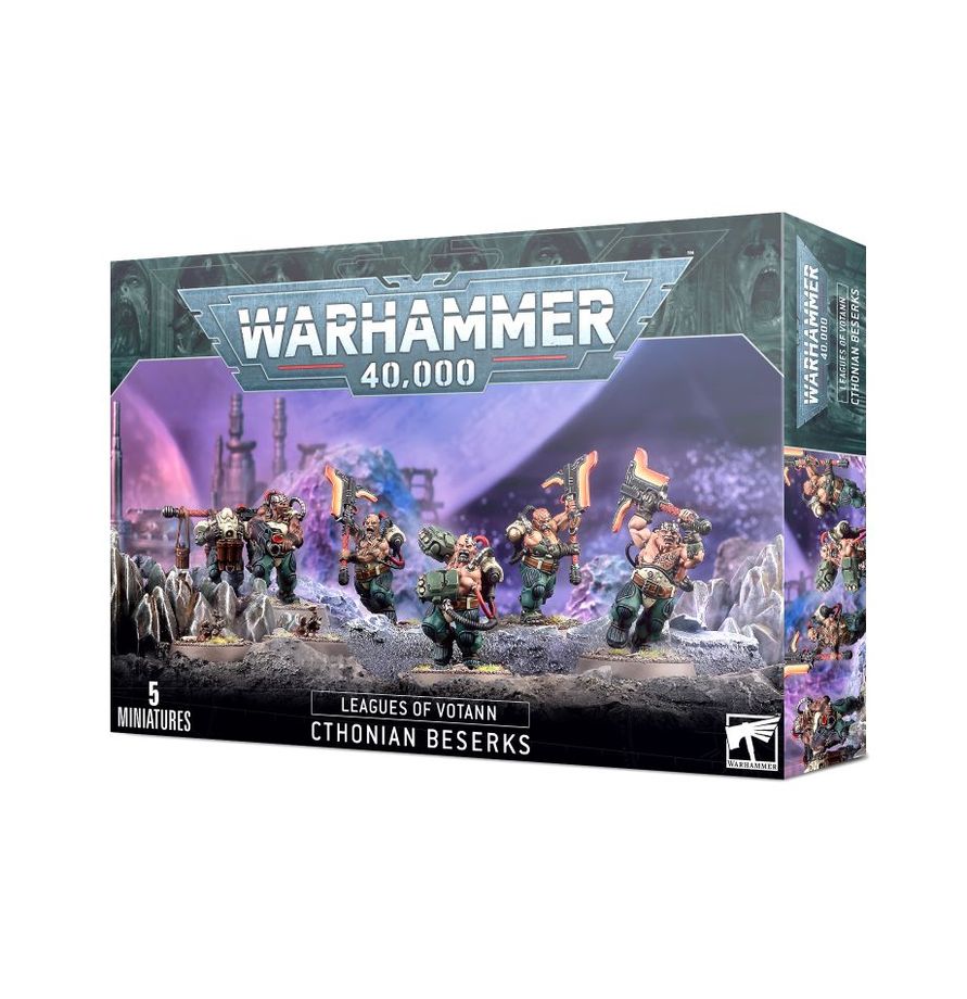 Warhammer 40,000 Leagues of Votann Cthonian Beserks