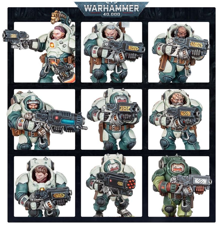 Warhammer 40,000 Leagues of Votann Hearthkyn Warriors